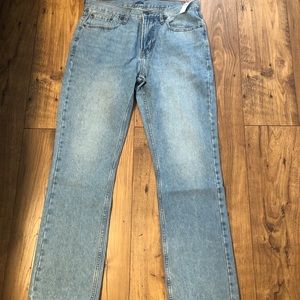 NWT MENS OLD NAVY JEANS LIGHT WASH 34/32